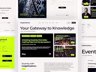 InsightGathers Event Website Concept