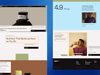 Ace Blend Website Redesign Concept