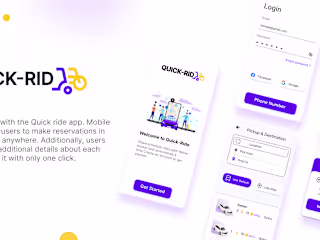 Quick-Ride car pooling app :: Behance