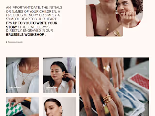 Aroz Jewelry Website Design and Development