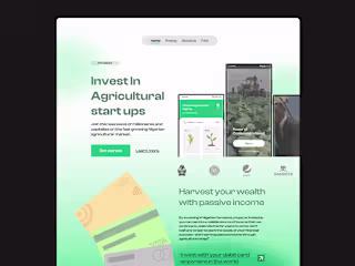 Traka Landing Page UI/UX Design