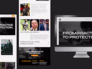 Concrete Jungle Website Design