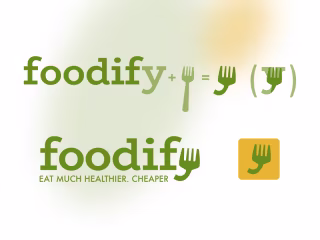 Foodify (Research, UX/UI design, Branding, Prototype)