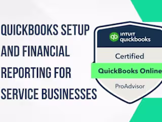 QuickBooks Setup and Financial Reporting for a Service-Based Biz