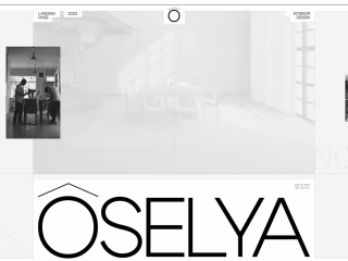OSELYA Interior design studio | Premium website design 