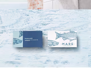 MARE - Brand Identity for Seafood Restaurant