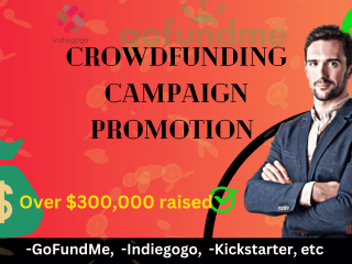 Crowdfunding campaign creation on crowdfunding platforms
