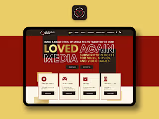 Loved Again Media - UI/UX Design
