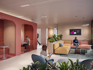 3D renders for Jetbrains Amsterdam Office