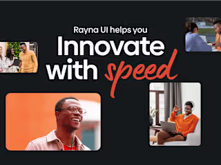 Designed Captivating Motion Shots for Rayna UI