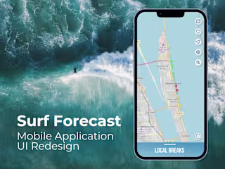 Surf Forecast - Mobile Application Redesign