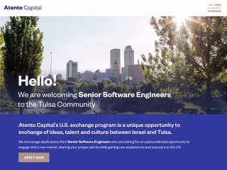 Recruiting Landing page