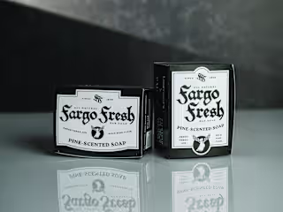 Fargo Fresh Soap Packaging