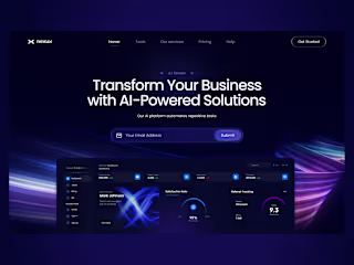 Nexus - SaaS & AI Framer Website