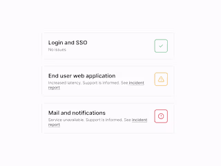 Service status