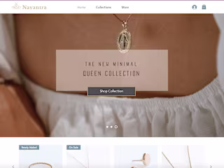Nayantra Jewellery Website