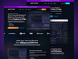 Finance Trading Website UI Design:: Behance