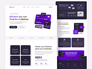Finaci - Digital Banking Website :: Behance