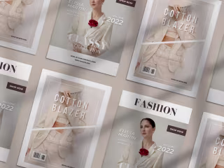 Fashion Magazine Cover