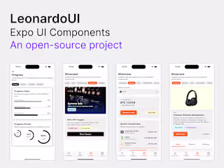 LeonardoUI – Expo UI Components