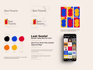 Best Parents Brand Identity & UI/UX Design