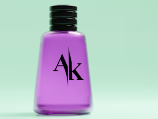 Perfume Bottle Render