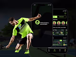 Pickleball Manager Mobile and Web Portal Application