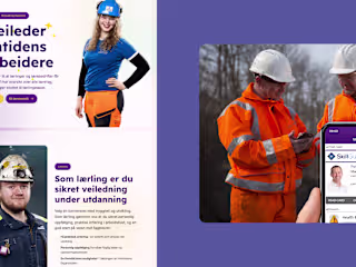 Opplæringskontor Framer Website Design