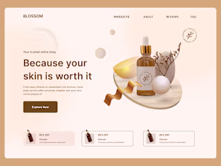 Skin Care Web UI