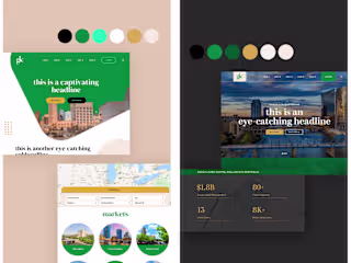Commercial Real Estate Custom Website