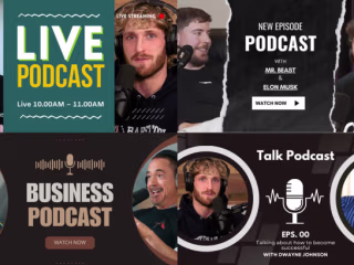 I will design youtube thumbnail, podcast thumbnail