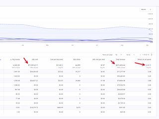 $374k Ecommerce Revenue at 5.23 Blended ROAS