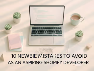 10 Newbie Mistakes to Avoid as an Aspiring Shopify Developer