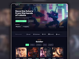 Fighter X Game Site