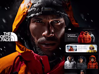 The North Face - Website Design Concept