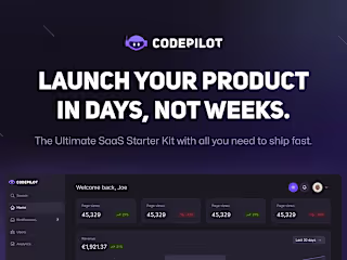 Codepilot - The Ultimate SaaS Starter Kit