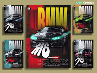 BMW Poster Design