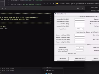 Ethereum Blockchain Volume Bot (Market Maker)