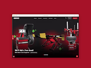 Coats Garage — Website Redesign