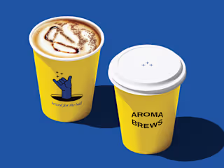 AROMA BREWS | BRAND IDENTITY DESIGN