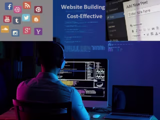 Blog website design and development.