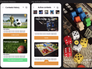 Contest app design