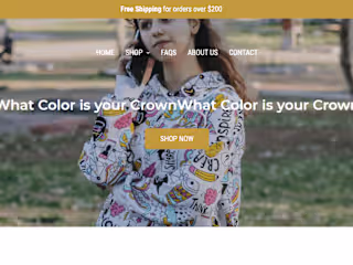 Shopify Store Design