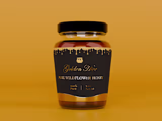 Honey Bottle Packaging | Label Design