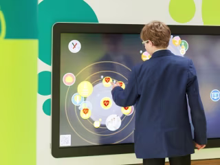 Large Touchscreen Interactive