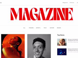 Magazine - Empower content-rich blog websites.
