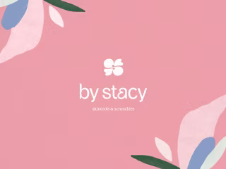 Brand identity & Packaging design for By Stacy