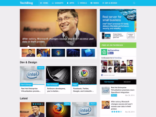 Custom WordPress Site for a Tech Blog