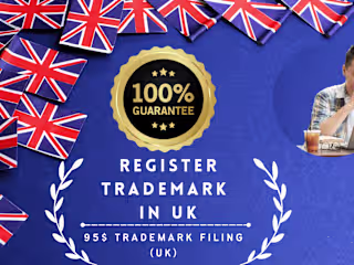 I will secure brand identity with trademark registration in UK