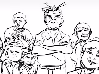 Voices of the Mah Meri, Storyboard.